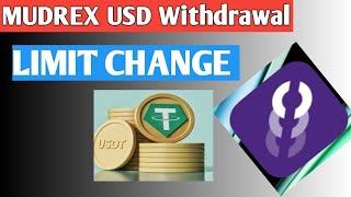 mudras withdrawal limit change  mudrex [upl. by Aldis135]