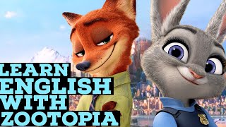 Learn English with Zootopia Vocabulary amp Phrases Explained [upl. by Aerbas]