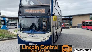 Buses at Lincoln Central Bus Station 03092024 [upl. by Aenahs]