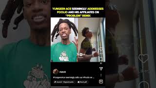 YUNGEEN♠️ADDRESSES FOOLIO amp HIS DEAD HOMIES IN HIS NEW SONG PROBLEM😬 [upl. by Latia]