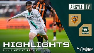 Hull City v Plymouth Argyle highlights [upl. by Boesch449]