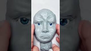 Face clay sculpting [upl. by Packer]