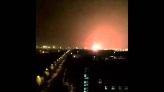 Massive Explosion in Tianjin China  Multiple Angles  天津中国で爆発 [upl. by Dygall]