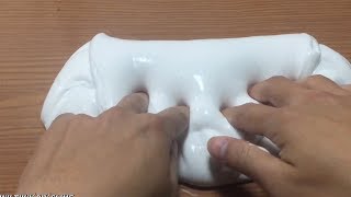 How to make Glossy and Clicky Slime  DIY Glossy Slime Recipe [upl. by Llenel]