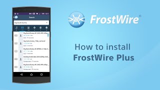 How to install FrostWire Plus from frostwirecom [upl. by Icat26]