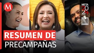 ¿Cómo han avanzado las actividades de las y los candidatos presidenciales  Meta 24 la revisión [upl. by Dorolice]