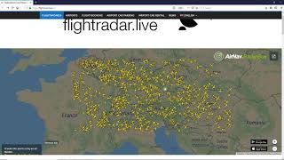 How to use the flight tracker on flightradarlive [upl. by Enohpets718]