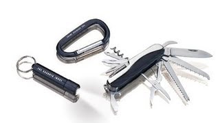 The Sharper Image 3 Piece MultiTool Kit Review [upl. by Initof]