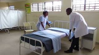 Divided Bed Making Procedure [upl. by Siffre]