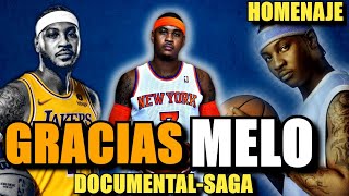 GRACIAS CARMELO ANTHONY  Homenaje a su Carrera NBA  Documental [upl. by Mukerji]