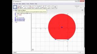 ANIMATION CIRCLES WITH GEOGEBRA [upl. by Samohtnhoj]