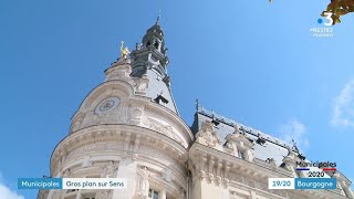 Municipales 2020 à Sens  quatre candidats saffrontent au second tour [upl. by Adiela207]