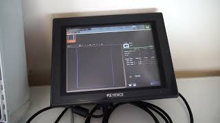 Keyence Vision System with controller CVX422A [upl. by Ericha111]