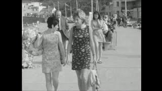 A Day Out at The Seaside Town Of Bray Co Wicklow Ireland 1968 [upl. by Garald]