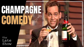 The quotChampagne Comedyquot Sketch  The Late Show [upl. by Adnek111]