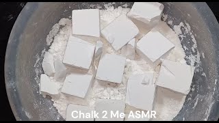 Plain Jane Gym Chalk Cubes amp Powder Crush ASMR  SLEEP AID  SATISFYING [upl. by Jim612]