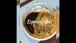 How to make Espresso shot ☕️  Espresso shot at home without machine [upl. by Laon30]