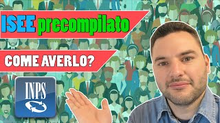 Come fare lISEE online precompilato  Tutorial ISEE ordinario INPS online [upl. by Bohlen]