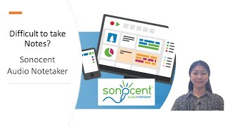 Difficult to take Notes Sonocent Audio Notetaker [upl. by Saenihp]