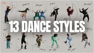 13 Dance Styles And How To Get Started  Back To Basics [upl. by Hallutama31]