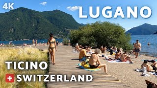 4K LUGANO TICINO  SWITZERLAND  Part 2 [upl. by Anikram]