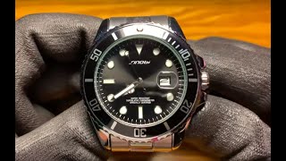 SINOBI S9721G review  Submariner Homage [upl. by Etnahsa]