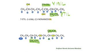 NOMENCLATURA ORGANICA OXIGENADOS [upl. by Nnaeirb]
