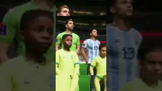 Argentina vs Brazil final match FCBM GAMING fifa messi neymar final match 2024shorts foryou [upl. by Sheelah75]