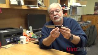 Mike Stewart of Bark River Knives talks about the Gunny [upl. by Nylek]