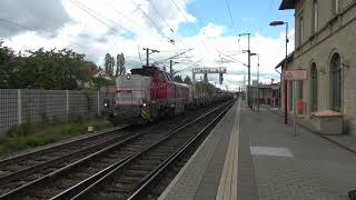 CFL Cargo DE18 311 komt door station Noertzange LU [upl. by Navad]