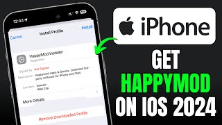 How To Get Happymod On iOs 2024 [upl. by Letsyrk659]