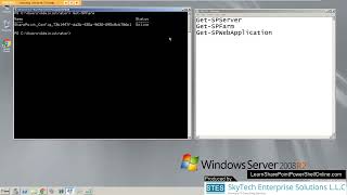 SharePoint PowerShell Cmdlets  Get SPServer GetSPFarm GetSPWebApplication [upl. by Annehs422]