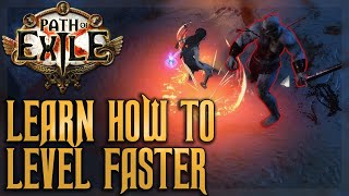 How to level faster  Witch early game leveling  Path of Exile [upl. by Glasgo]