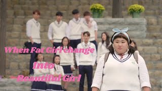 when fat girl💞 change into skinny ❤and beautiful girl korean mix💞 [upl. by Ekaterina]