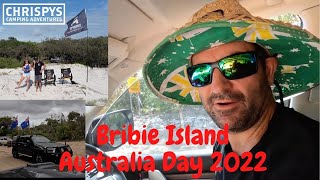 Bribie Island  Australia Day 2022 and new Bribie passage [upl. by Redmund]