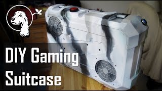 DIY Gaming Suitcase  Portable Gaming PC [upl. by Onaicram347]