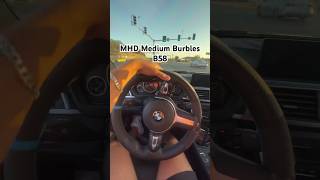 B58 MEDIUM BURBLES MHD BMW 340i F30 B58 [upl. by Eugenle203]