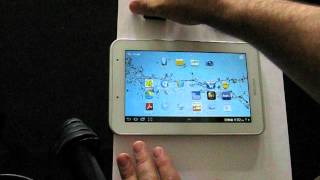 Samsung Galaxy Tab 2 70 student edition review usb host [upl. by Offen]