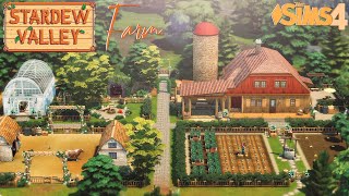 Stardew Valley FARM 🐔 64x64 noCC THE SIMS 4  Stop Motion [upl. by Taro]