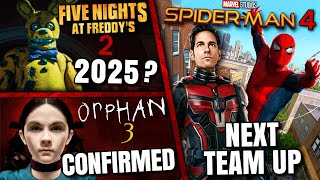 AntMan In SpiderMan 4 FNAF Movie 2 Release Date Orphan 3 amp MORE [upl. by Eniamrehs11]