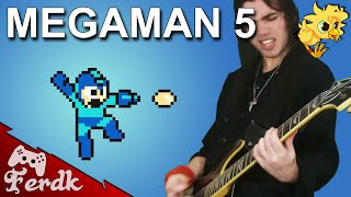 Megaman 5  quotOpening amp Title Themequot【Metal Guitar Cover】 by Ferdk [upl. by Broeder]