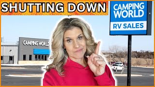 Big Announcement  Why Camping World And Lazydays RV Are Shutting Down Locations [upl. by Enitsua]