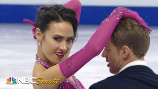 Chock and Bates are Too Darn Hot at Four Continents I NBC Sports [upl. by Heurlin]