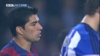 Real Sociedad vs Barcelona 10 All Goals amp Highlights 04012015 [upl. by Marena]