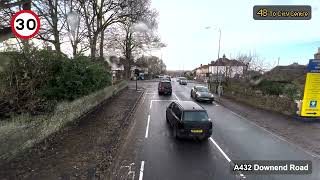 First Bus Bristol No48 Emersons Green to City Centre [upl. by Siblee]