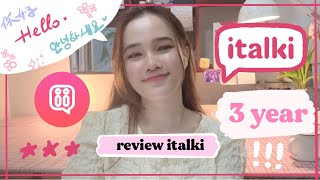 Review trang web học ngoại ngữ Italki 2022  sau 3 năm học  Vi Bunny [upl. by Erialc121]