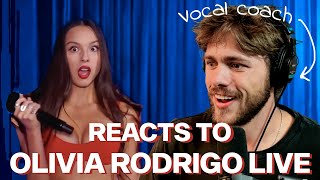 Vocal Coach Reacts to Olivia Rodrigo VMA 2023 [upl. by Akired]