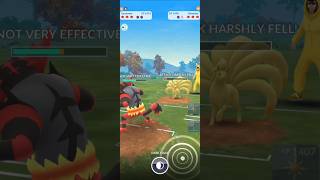 Best PvP battle league in pokemon go pokemon viral trending [upl. by Affay]