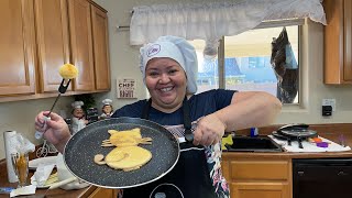 Mini pancakes 🥞 de Calabaza 🎃 [upl. by Ahcropal]