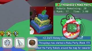 PW Roblox Bee Swarm Simulator Ep 14 Robo Party [upl. by Fitzger]